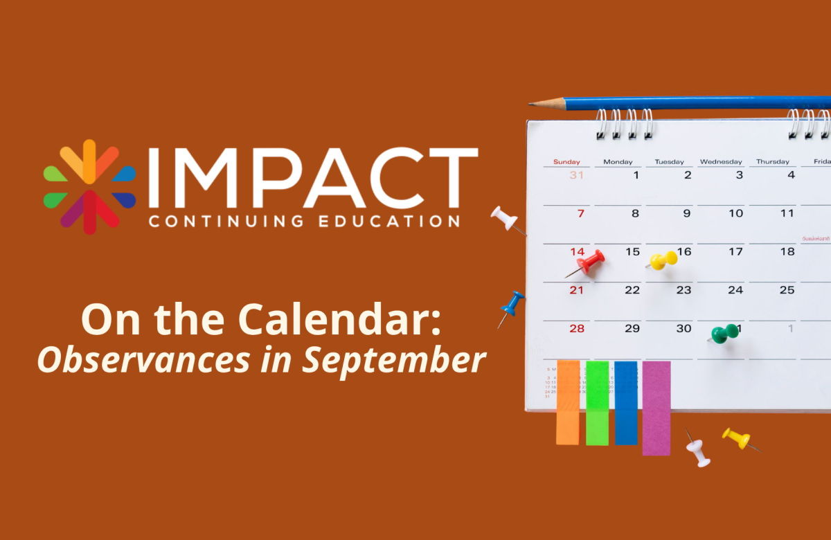 On the Calendar: Observances in September