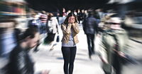 Anxious girl in public, Deconstructing Anxiety, Impact CE