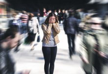 Anxious girl in public, Deconstructing Anxiety, Impact CE