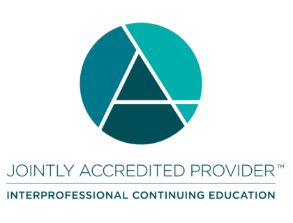 Logo: Jointly Accredited Provider (tm) - Interprofessional Continuing Education
