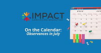 July Observances 2026 Impact CE