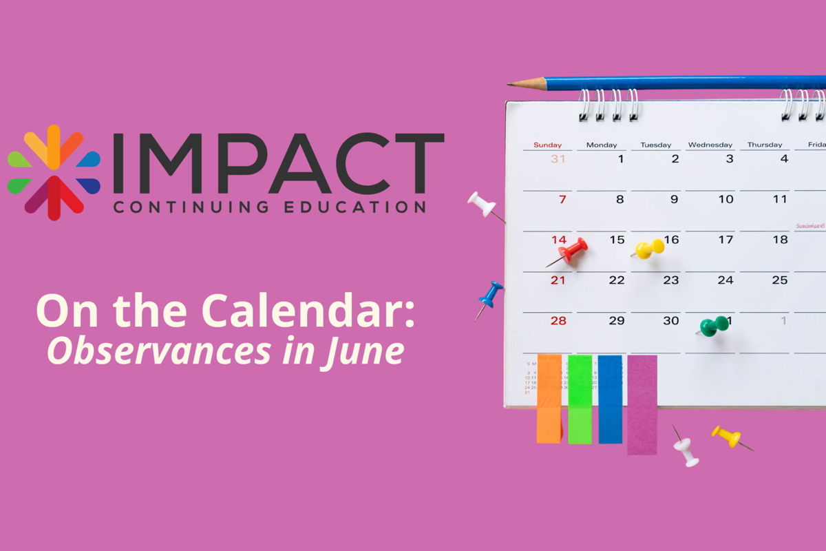 On the Calendar: Observances & Awareness in June