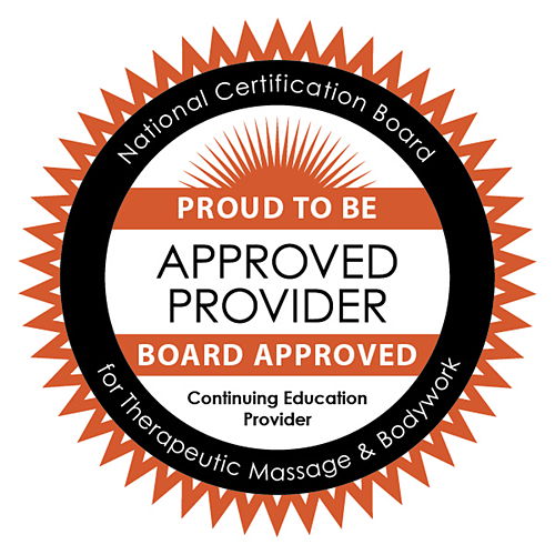 Logo: National Certification Board for Therapeutic Massage & Bodywork - Approved Continuing Education Provider